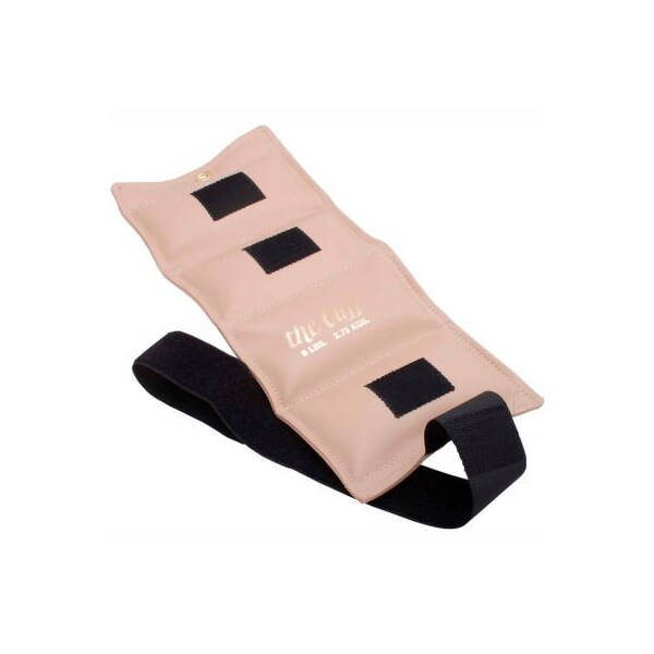 Cuff Deluxe Wrist and Ankle Weight, 6 lb., Beige